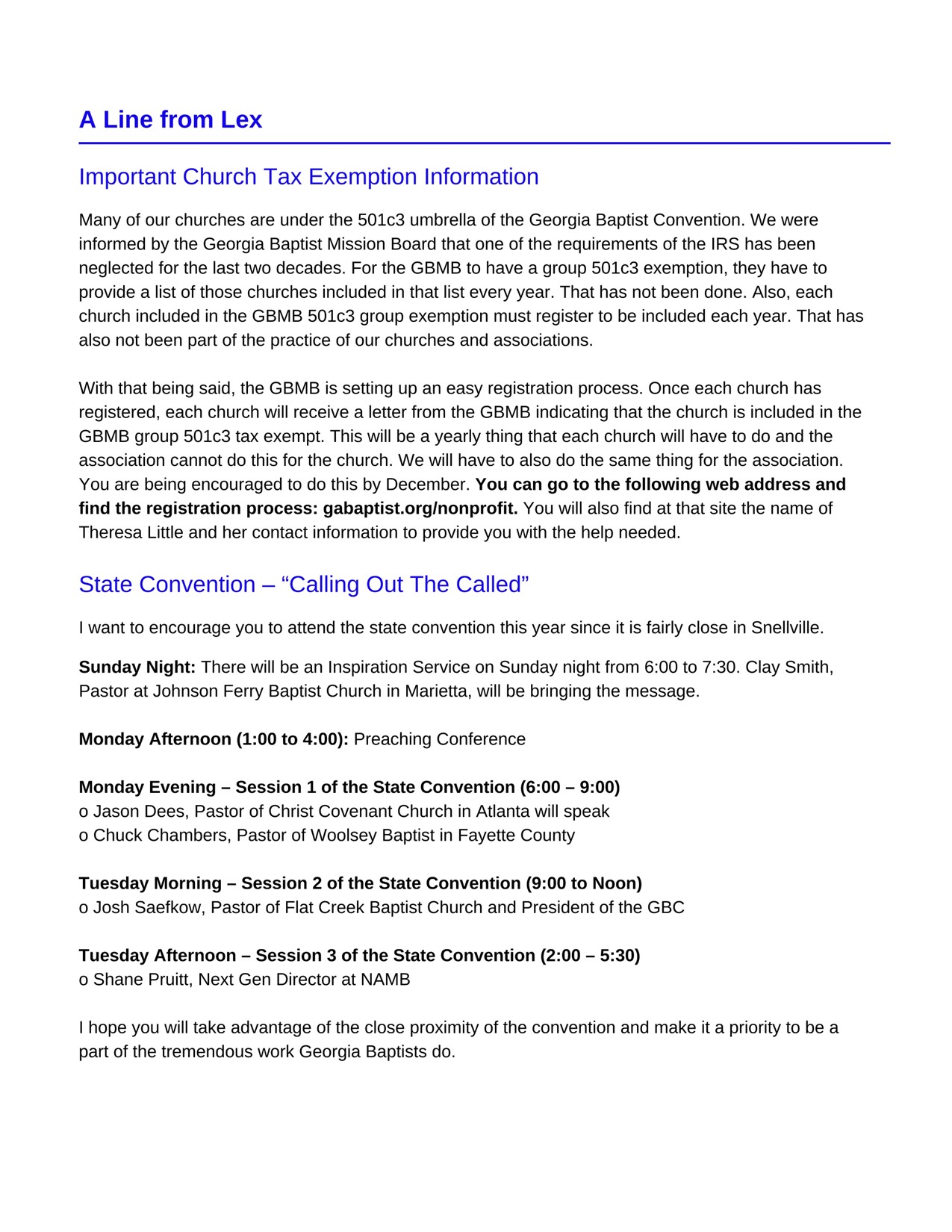 November 2023 Sarepta Vision Newsletter Publisher P4